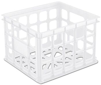 Sterilite 16928006 Storage Crate White6 | The Storepaperoomates Retail Market - Fast Affordable Shopping