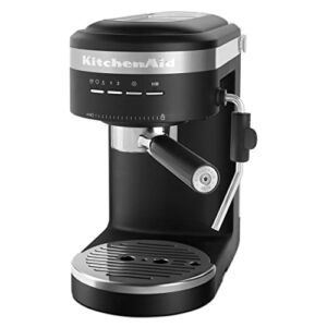 KitchenAid Semi-Automatic Espresso Machine KES6403, Black Matte