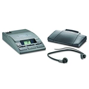 Philips LFH072052 720-T Desktop Analog Mini Cassette Transcriber Dictation System with Foot Control