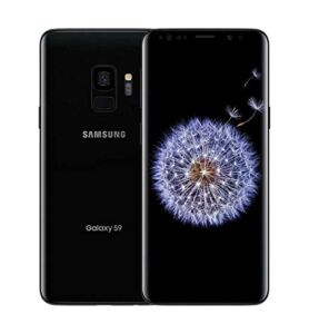 Samsung Galaxy S9 (64GB, 4GB RAM) 5.8″ QHD+ Display, IP68 Water Resistance, 3000mAh Battery – GSM/CDMA Unlocked (AT&T/T-Mobile/Verizon/Sprint) w/US Warranty – SM-G960U (Midnight Black) (Renewed)