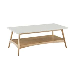 Madison Park Parker Coffee Table with White and Natural Finish MP120-1063