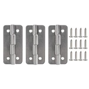 LBB-Parts Cooler Hinges for Igloo Ice Chests, Igloo Cooler Stainless Steel Hinges Replacement, Igloo Cooler Hinges Replacement, Igloo Ice Chest Hinges (3)