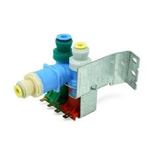 EvertechPRO W10408179 4389177 IMV-708 Water Inlet Valve Original Version Replacement for Whirlpool Refrigerator AP5263471 PS3497634 WV8179