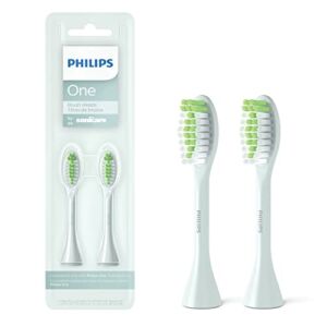Philips One By Sonicare, 2 Brush Heads, Mint Light Blue, BH1022/03