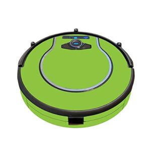 MightySkins Skin Compatible with Shark Ion Robot 750 Vacuum Minimal Coverage – Solid Lime Green | Protective, Durable, and Unique Vinyl Decal wrap Cover | Easy to Apply, Remove | Made in The USA