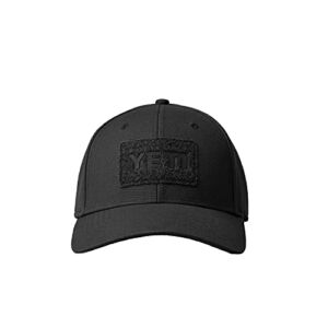 YETI Velcro Badge Hat, Black