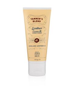 Tanner’s Blend – Leather Cleaner & Conditioner Made for Horween & Genuine Real Quality Leather Bags Shoes Furniture Cars Wallets Purses (2oz)