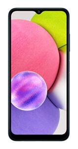 SAMSUNG Galaxy A03s Cell Phone, Factory Unlocked Android Smartphone, 32GB, Triple Lens Camera, Infinity Display Screen, Long Battery Life, Expandable Storage, US Version, Blue
