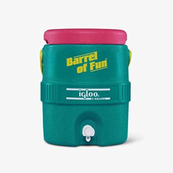 Igloo Special Edition Retro 2 Gallon Barrel of Fun Insulated Jug, Jade | The Storepaperoomates Retail Market - Fast Affordable Shopping