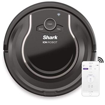 Shark Robotic Vacuum, 0.45 Quarts, Smoke | The Storepaperoomates Retail Market - Fast Affordable Shopping
