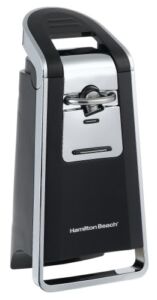 Hamilton Beach 76606Z Smooth Touch Can Opener, Black and Chrome (Discontinued)