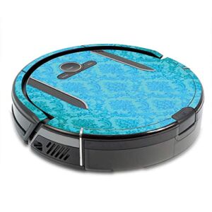 MightySkins Skin Compatible with Shark Ion Robot R85 Vacuum Minimum Coverage – Blue Vintage | Protective, Durable, and Unique Vinyl wrap Cover | Easy to Apply, Remove | Made in The USA