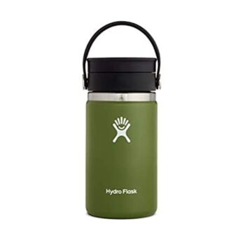Hydro Flask 12 oz. Coffee Travel Mug – Insulated, Stainless Steel, & Reusable with Wide Flex Sip Lid, Olive | The Storepaperoomates Retail Market - Fast Affordable Shopping