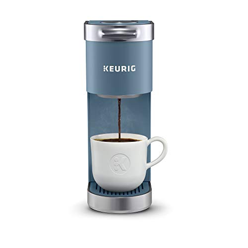 Keurig K-Mini Plus Coffee Maker, Single Serve K-Cup Pod Coffee Brewer, 6 to 12 oz. Brew Size, Stores up to 9 K-Cup Pods, Evening Teal | The Storepaperoomates Retail Market - Fast Affordable Shopping