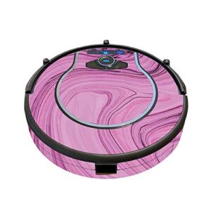 MightySkins Skin Compatible with Shark Ion Robot 750 Vacuum Minimal Coverage – Pink Thai Marble | Protective, Durable, and Unique Vinyl Decal wrap Cover | Easy to Apply, Remove | Made in The USA