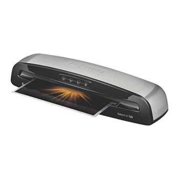 Fellowes Saturn 3i 125 Thermal Laminator Machine with Self-Adhesive Laminating Pouch Starter Kit, 12.5 inch (5736606) | The Storepaperoomates Retail Market - Fast Affordable Shopping