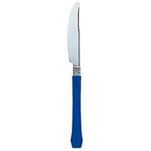 Bright Royal Blue Premium Knives | Pack of 20