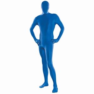Amscan Party Supplies Blue Partysuit Costume-Adult Large (up to 5′ 10″)