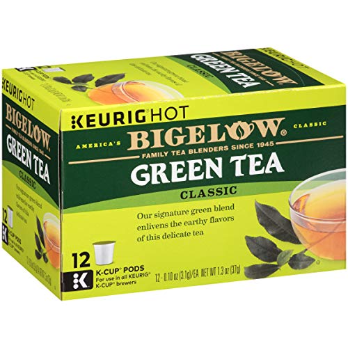 Bigelow Green Tea Keurig K-Cup Pods, Caffeinated, 12 Count (Pack of 6), 72 Total K-Cup Pods | The Storepaperoomates Retail Market - Fast Affordable Shopping