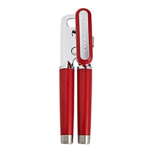 KitchenAid Gourmet Multifunction Can Opener / Bottle Opener, 8.36-Inch, Passion Red