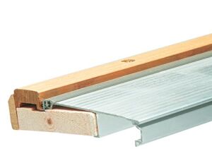 Frost King TAOC36A Adjustable Sill Threshold, 36 in L X 5-5/8 in W X 1-5/16 in H, Aluminum, 3′ L x 5-5/8″ W x 1-3/8″ H, Mill Finish
