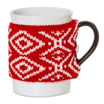 Ugly Sweater 14oz Stoneware Mug Red | The Storepaperoomates Retail Market - Fast Affordable Shopping