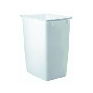 Rubbermaid – FG2806TPWHT Open Wastebasket (White) (36 Quart)