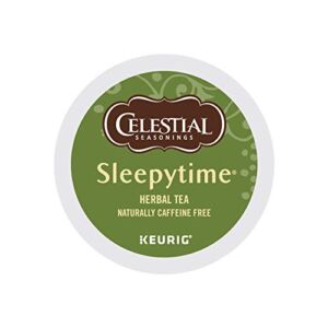 Celestial Seasonings Sleepytime Herbal Tea, Keurig Single-Serve K-Cup Pods, 72 Count