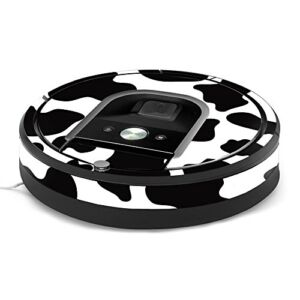 MightySkins Skin Compatible with iRobot Roomba 960 Robot Vacuum – Cow Print | Protective, Durable, and Unique Vinyl Decal wrap Cover | Easy to Apply, Remove, and Change Styles | Made in The USA