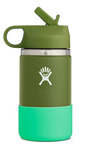 Hydro Flask 12 oz. Kids Wide Mouth Water Bottle with Straw Lid- Stainless Steel, Reusable, Vacuum Insulated | The Storepaperoomates Retail Market - Fast Affordable Shopping