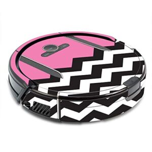 MightySkins Skin Compatible with Shark Ion Robot R85 Vacuum – Pink Chevron | Protective, Durable, and Unique Vinyl Decal wrap Cover | Easy to Apply, Remove, and Change Styles | Made in The USA