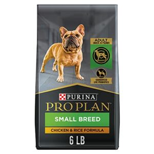 Purina Pro Plan High Protein Small Breed Dog Food, Chicken & Rice Formula – 6 lb. Bag