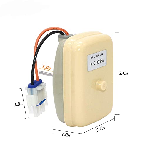 Appliancemate WR60X10141 Refrigerator Evaporator Fan Motor Compatible with General Electric & Hotpoint Refrigerators Replaces WR60X10138 WR60X10346 WR60X10072 WR60X10046 WR60X10045 WR60X23584 | The Storepaperoomates Retail Market - Fast Affordable Shopping