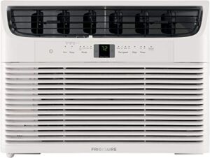 FRIGIDAIRE 12,000 BTU 115V Window-Mounted Compact Air Conditioner with Remote Control, White