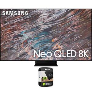 Samsung QN65QN800AFXZA 65 Inch Neo QLED 8K Smart TV Bundle with Premium 1 YR CPS Enhanced Protection Pack