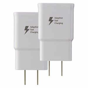 Original Samsung Adaptive Fast Charging Wall Adapter for Galaxy Galaxy S8 S9 Plus Note 8 (2 PACK)