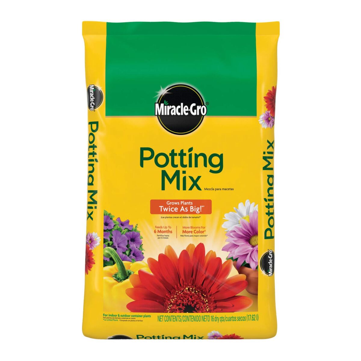 Miracle-Gro Potting Mix 16 qt | The Storepaperoomates Retail Market - Fast Affordable Shopping