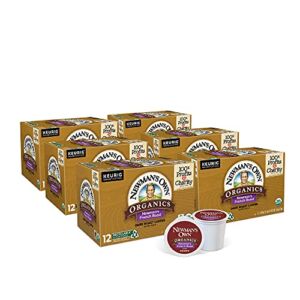 Newman’s Own Organics French Roast, Single-Serve Keurig K-Cup Pods, Dark Roast Coffee Pods, 72 Count