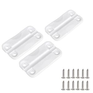 Cooler Replacement Plastic Hinge for Igloo Coolers,Ice Chest Hinges,Igloo Cooler Replacement Parts,Set of 3
