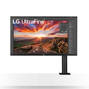 LG 32UN880-B 32″ UltraFine Display Ergo UHD 4K IPS Display with HDR 10 Compatibility and USB Type-C Connectivity, Black