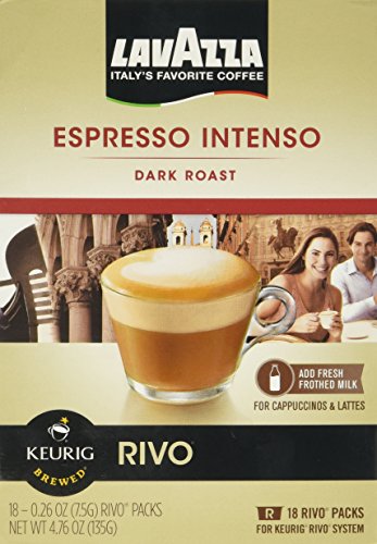 Lavazza Intenso, Espresso 18 Packs of .26oz for Keurig Rivo Systems | The Storepaperoomates Retail Market - Fast Affordable Shopping