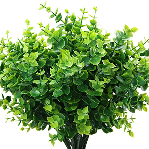 ElaDeco Artificial Boxwood (Pack of 7),Artificial Farmhouse Greenery Boxwood Stems Fake Plants and Greenery Springs for Farmhouse,Home,Garden,Office,Patio,Wedding and Indoor Outdoor Decoration | The Storepaperoomates Retail Market - Fast Affordable Shopping