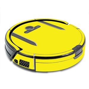 MightySkins Skin Compatible with Shark Ion Robot R85 Vacuum – Solid Yellow | Protective, Durable, and Unique Vinyl Decal wrap Cover | Easy to Apply, Remove, and Change Styles | Made in The USA