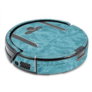 MightySkins Skin Compatible with Shark Ion Robot R85 Vacuum – Baby Blue Jacquard | Protective, Durable, and Unique Vinyl Decal wrap Cover | Easy to Apply, Remove, and Change Styles | Made in The USA