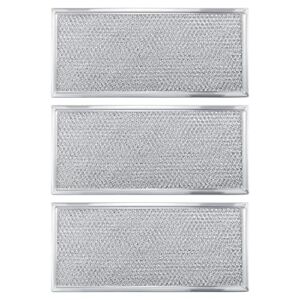 Beaquicy W10208631A Microwaves Grease Filter Approx. 13″ x 6″- Replacement for Whirlpool GE Microwaves 3 Pack