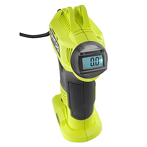 Ryobi P737D 18-Volt ONE+ Cordless High Pressure Inflator with Digital Gauge & 4.0 Ah 18-Volt Lithium-Ion High Capacity Battery (Bulk Packaged) | The Storepaperoomates Retail Market - Fast Affordable Shopping
