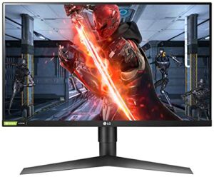LG 27GL650F-B 27 Inch Full HD Ultragear G-Sync Compatible Gaming Monitor with 144Hz Refresh Rate and HDR 10 – Black