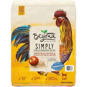Purina Beyond Natural Limited Ingredient Dry Cat Food, Simply White Meat Chicken & Whole Oat Meal Recipe – 13 lb. Bag
