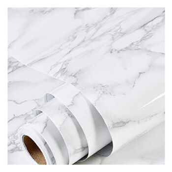 Marble Wallpaper Granite Paper for Old Furniture Self Adhesive and Removable Cover Surfaces 17.71 inch x 78inch Marble Paper Peel and Stick Easy to Apply | The Storepaperoomates Retail Market - Fast Affordable Shopping