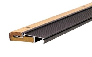 M-D Building Products 77792 1-1/8-Inch by 4-9/16-Inch – 36-Inch TH393 Adjustable Aluminum and Hardwood Sill Inswing, Bronze